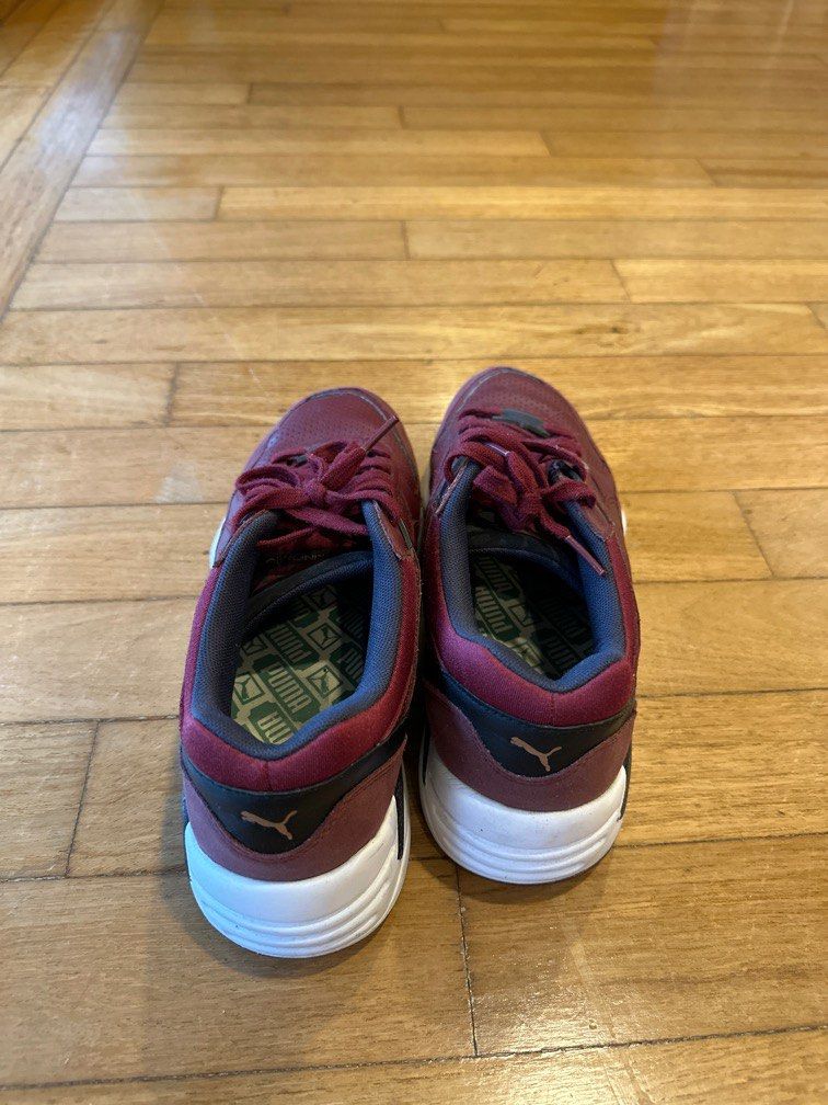 Maroon puma hotsell sneakers