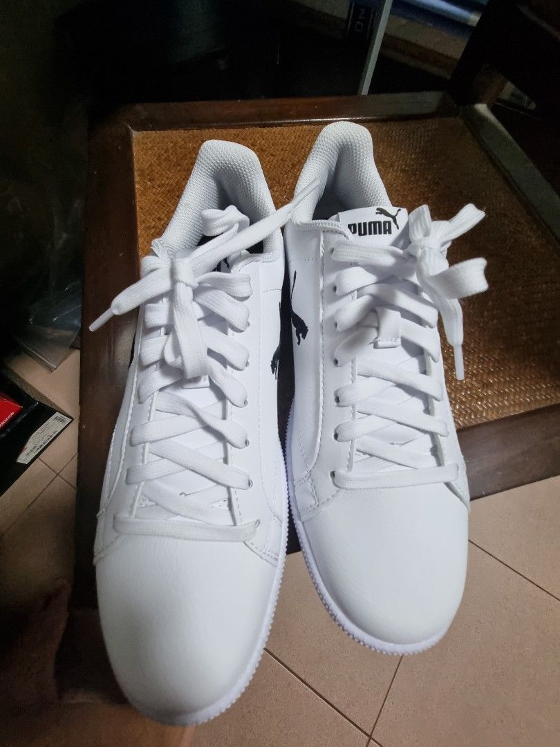 puma latest white sneakers