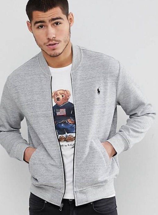 RALPH LAUREN BOMBER JACKET, Men's Fashion, Coats, Jackets and Outerwear