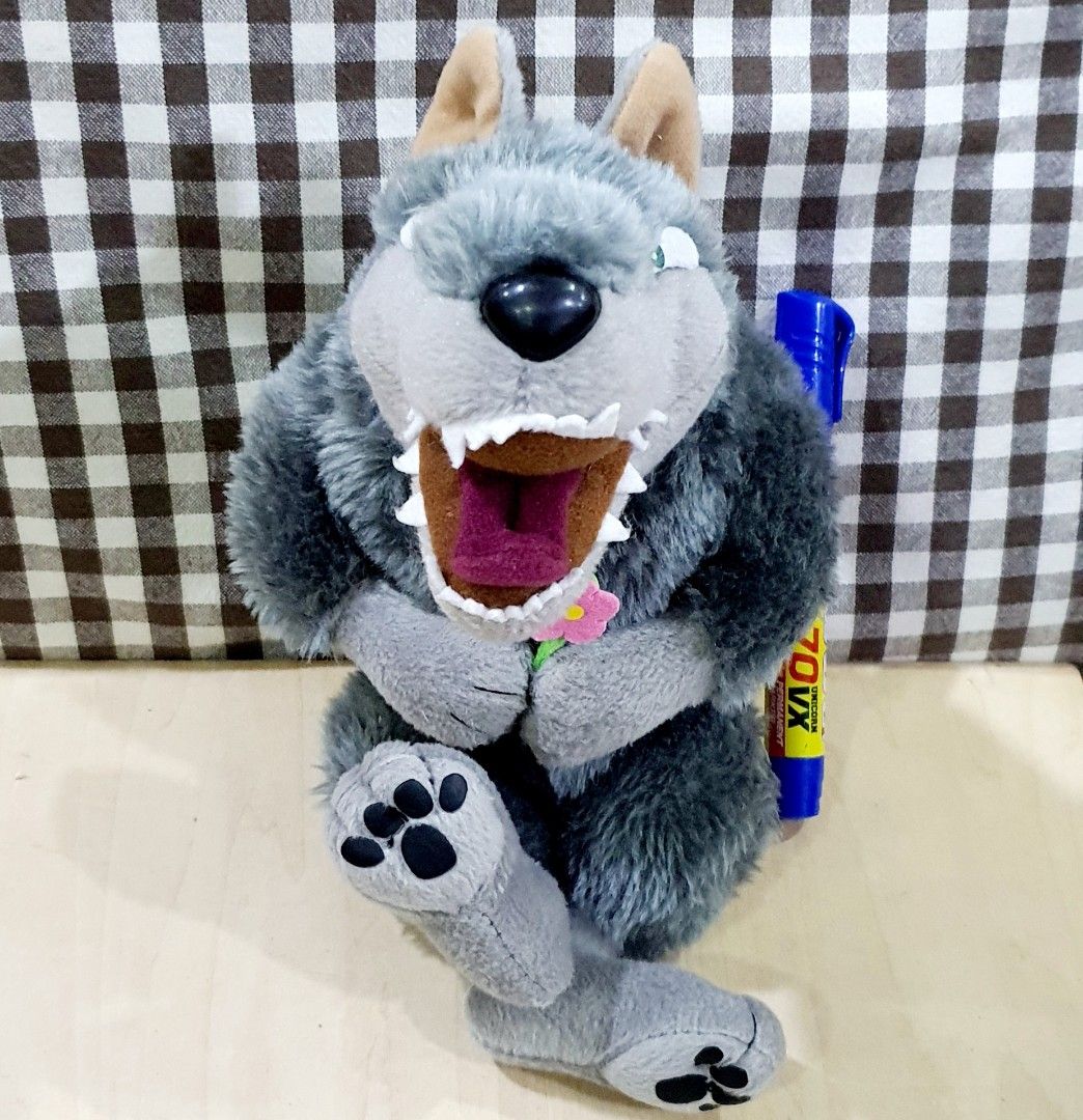 Disney big bad wolf stuffed animal hot sale