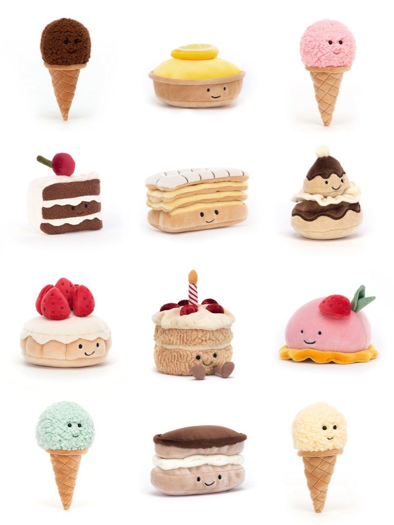 Jellycat ice cream clearance
