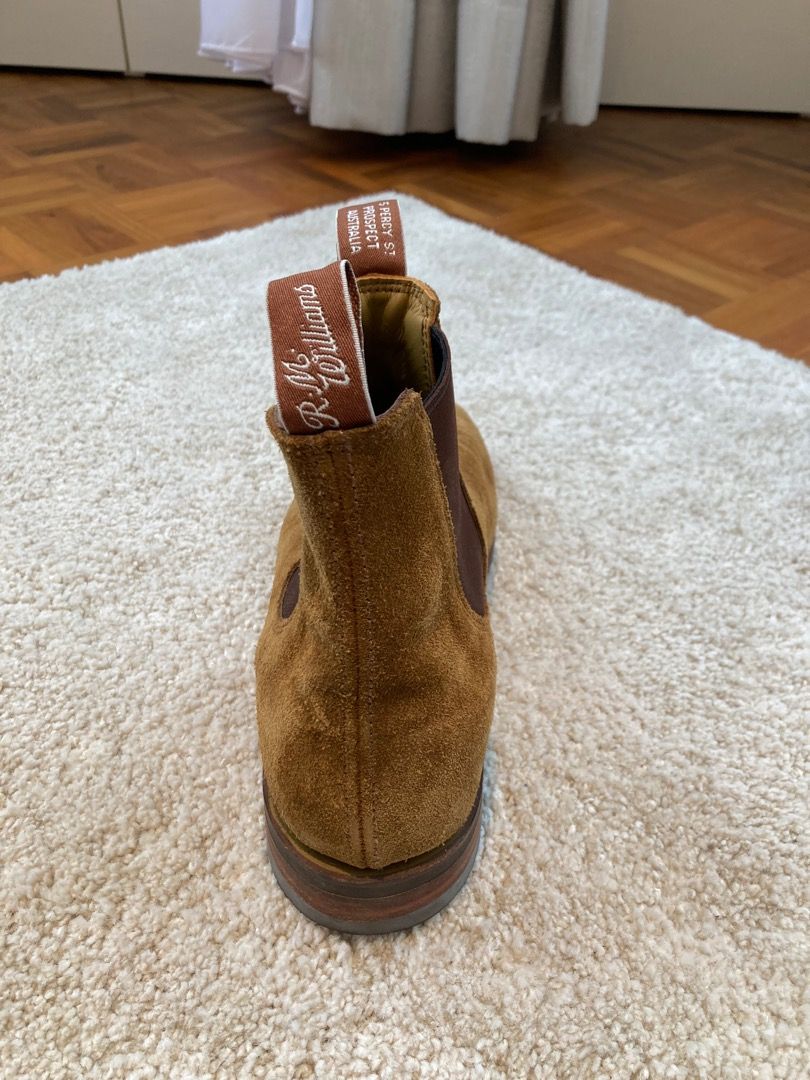 Rm williams tobacco suede shop