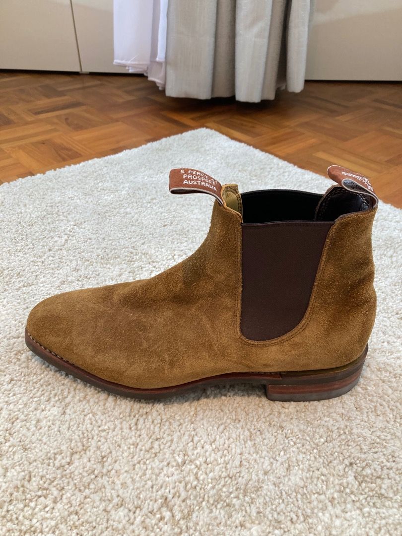 Rm williams tobacco suede new arrivals