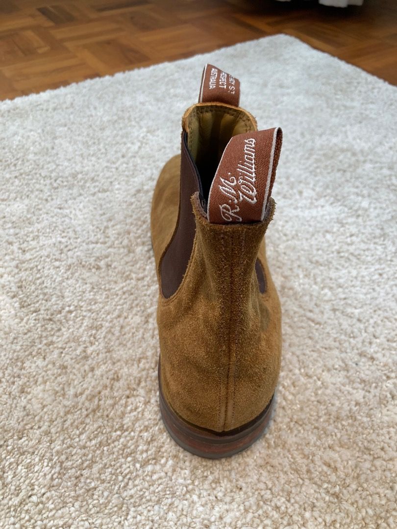 RM Williams Comfort Craftsman Pull Up Brown Men's Boot Size UK 8½