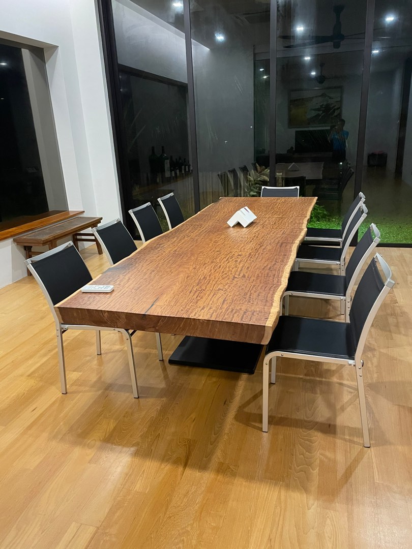 Rosewood table top slab single piece no joints, Furniture & Home Living