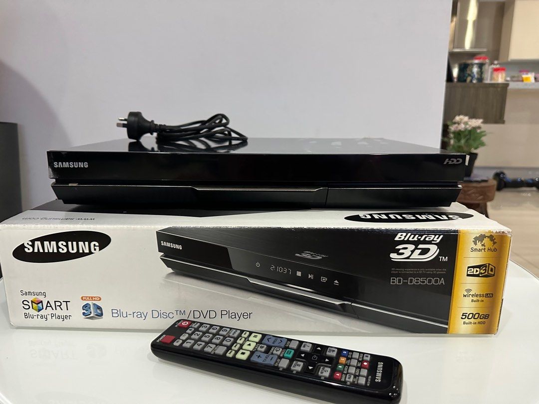 Samsung DVD + bluray player, TV & Home Appliances, TV & Entertainment