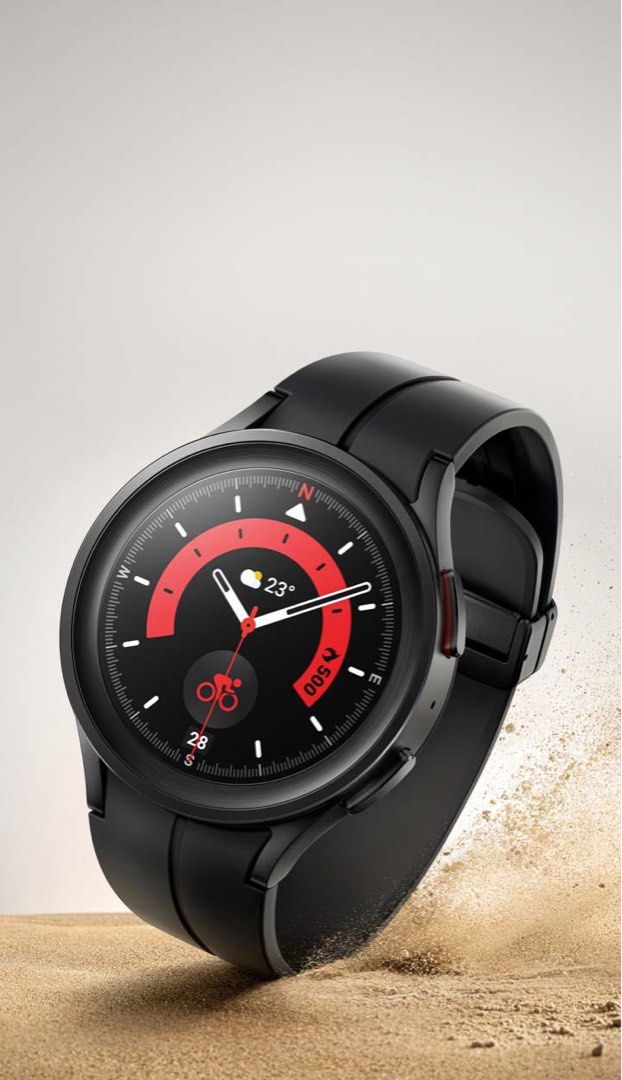 Samsung Galaxy Watch 5 Pro Black 45mm Mobile Phones Gadgets
