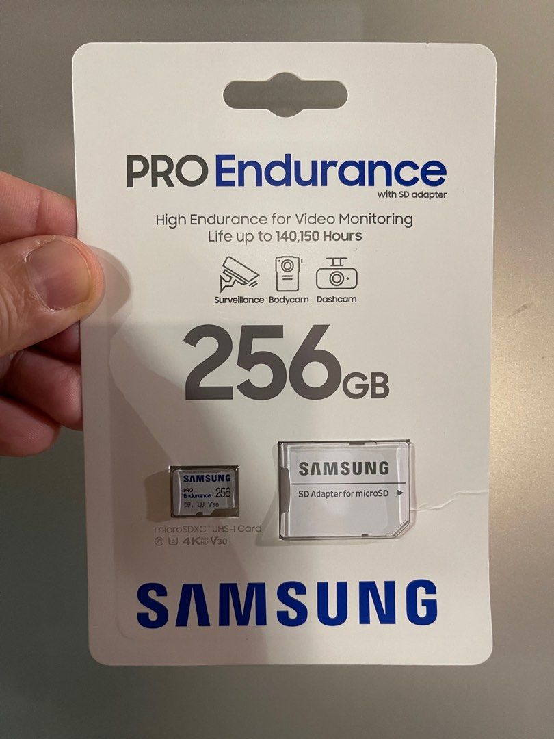Samsung pro endurance 256gb store