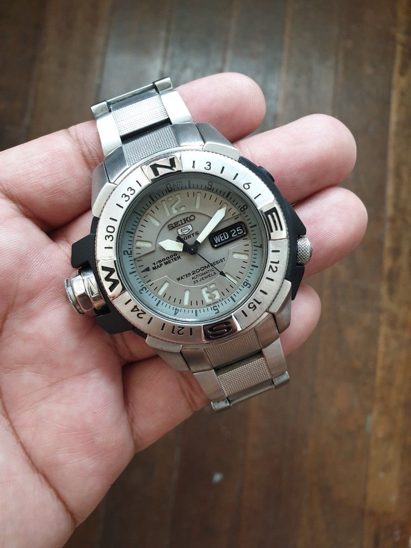 Seiko mapmeter, Men's Fashion, Watches & Accessories, Watches on Carousell
