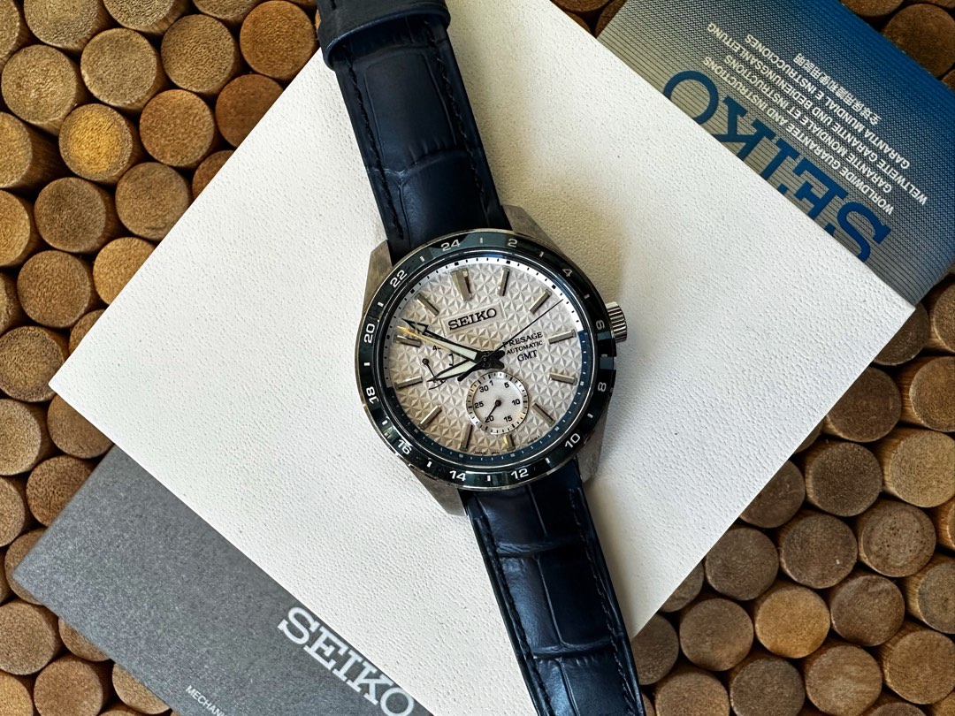 Seiko Presage Sharp Edged GMT 140th Anniversary limited edition, Men's  Fashion, Watches & Accessories, Watches on Carousell