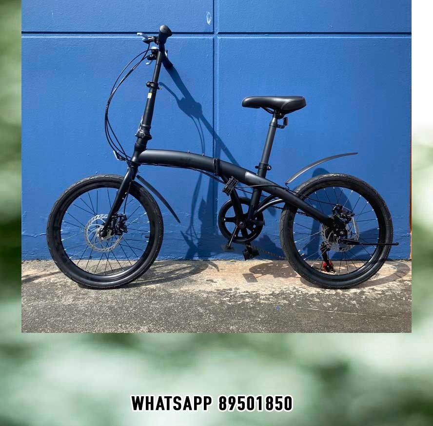 Shimano gear 20" Foldable bike Foldies Folding bicycle 406 Wheel hito