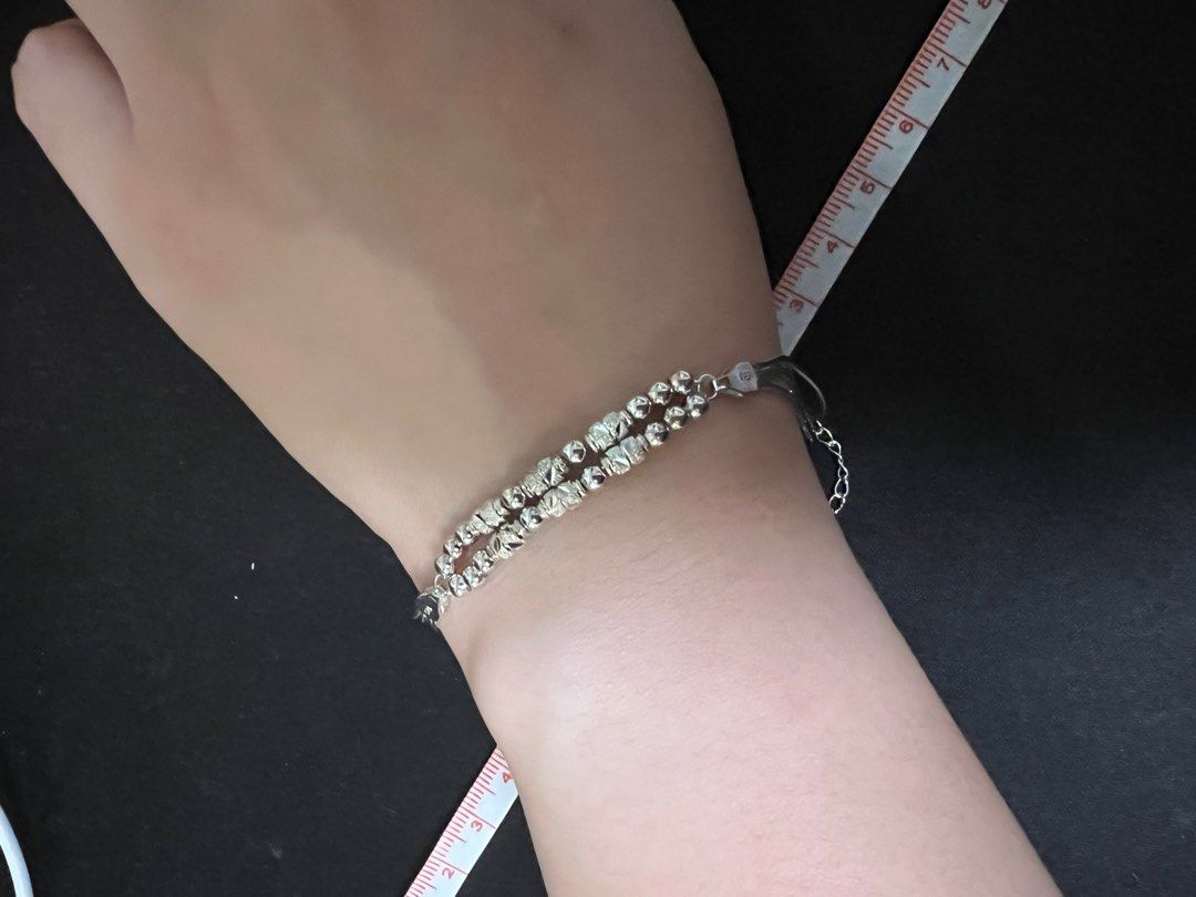 silver chain bracelet ladies