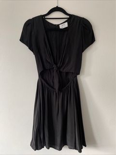 Sir the Label Black Silk Dress Size 0