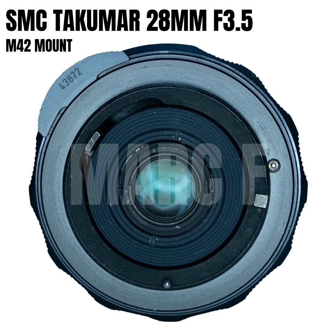 激安店舗 SMC Takumar 28mm F3.5 EOS Mマウントアダプターセット en