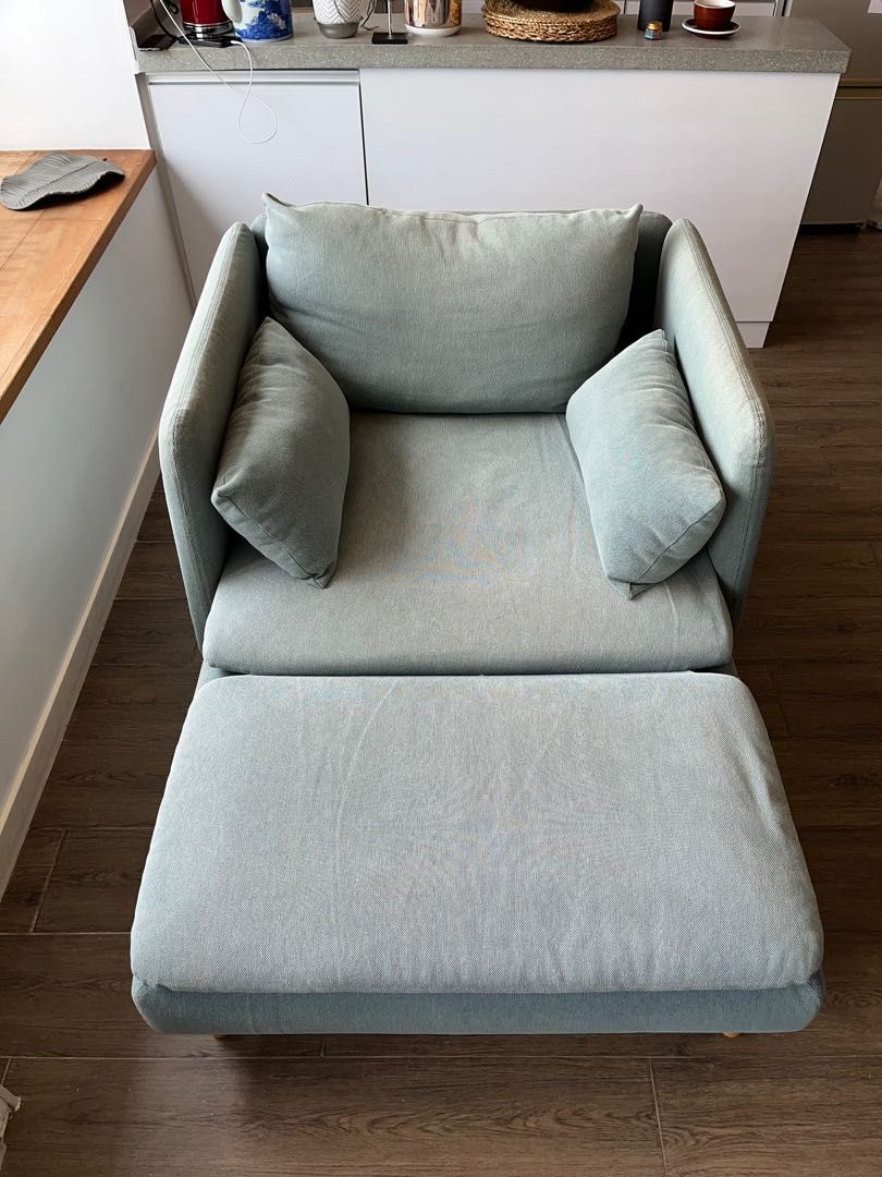 Soderhamn IKEA Chaise longue, 傢俬＆家居, 傢俬, 梳化 Carousell
