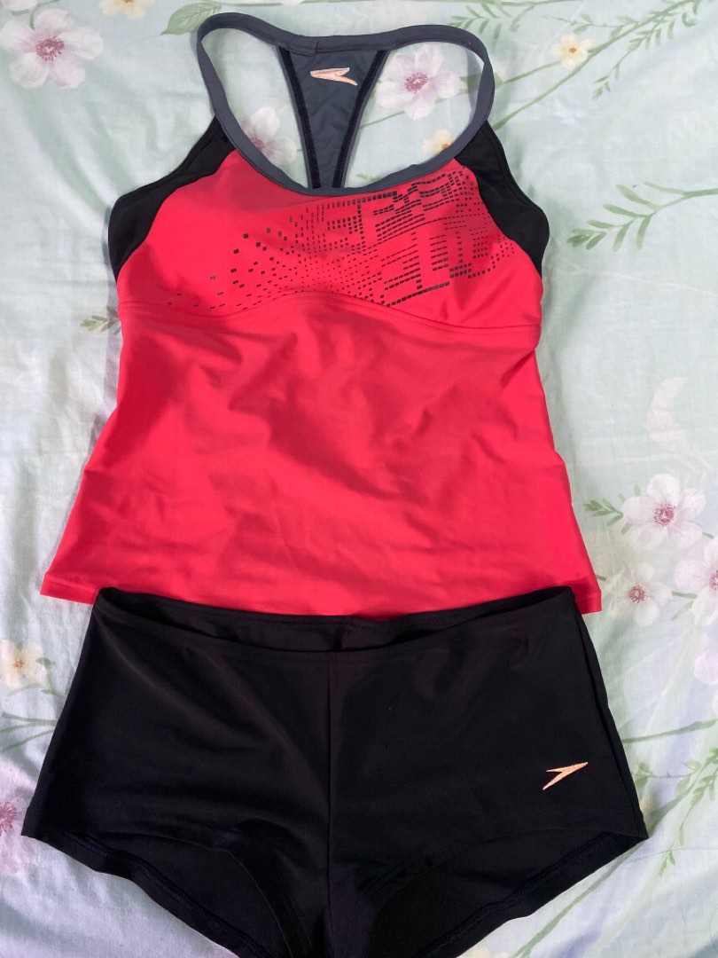 Speedo two piece swimsuit, Women's Fashion, Swimwear, Bikinis