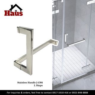 Stainless Handle J-1384 L Shape