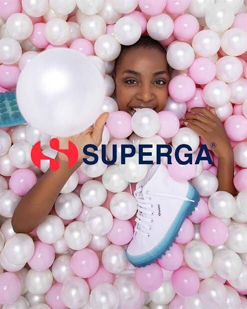 Superga Italy Rare Alpina Off White Pink Jellygum Boots Sneaker