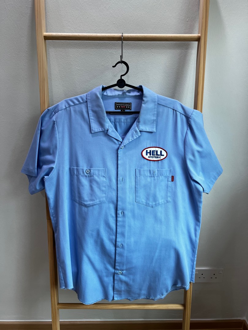 Supreme hysteric glamour work shirt discount
