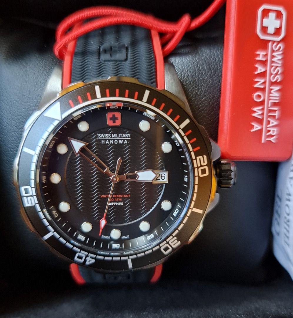 Swiss Military Hanowa Neptune Diver Watch Men s Fashion Watches