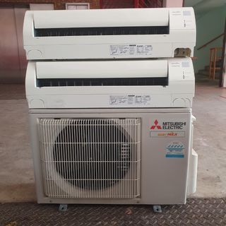 System 2 mitsubishi starmex 5 ticks aircon for commercial and home purposes