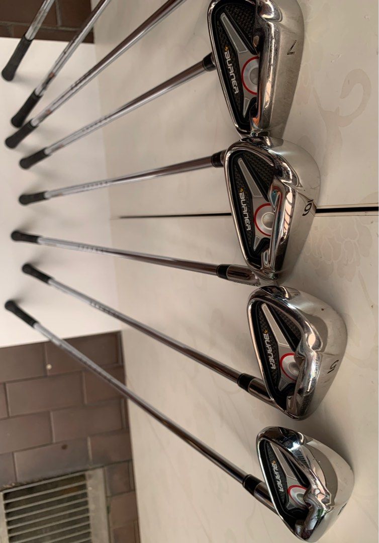 Taylor Made Burner Irons set, Sports Equipment, Sports & Games, Golf on