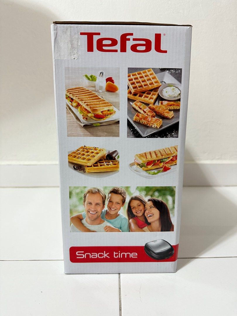 Tefal Snack time waffle maker (SW343D40), TV & Home Appliances, Kitchen ...