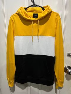 Terranova Men Sweatshirt with hood - Yellow Sun