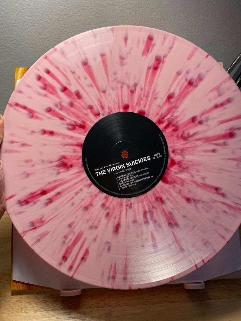 The Virgin Suicides 20th Anniversary Release Limited Edition Pink