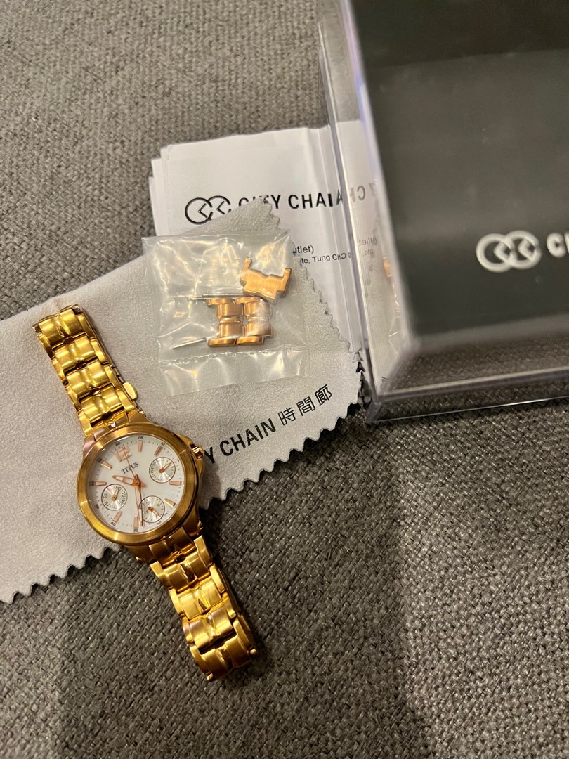 Titus Rose Gold Watch Women s Fashion Watches Accessories
