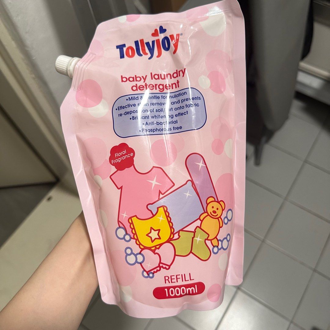 Tollyjoy baby laundry detergent refill 1L, Babies & Kids, Bathing