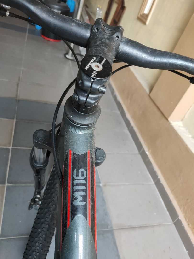 TRINX M116 PRO ALLOY 29 MOUNTAIN BIKE 21SPEED Sports Equipment