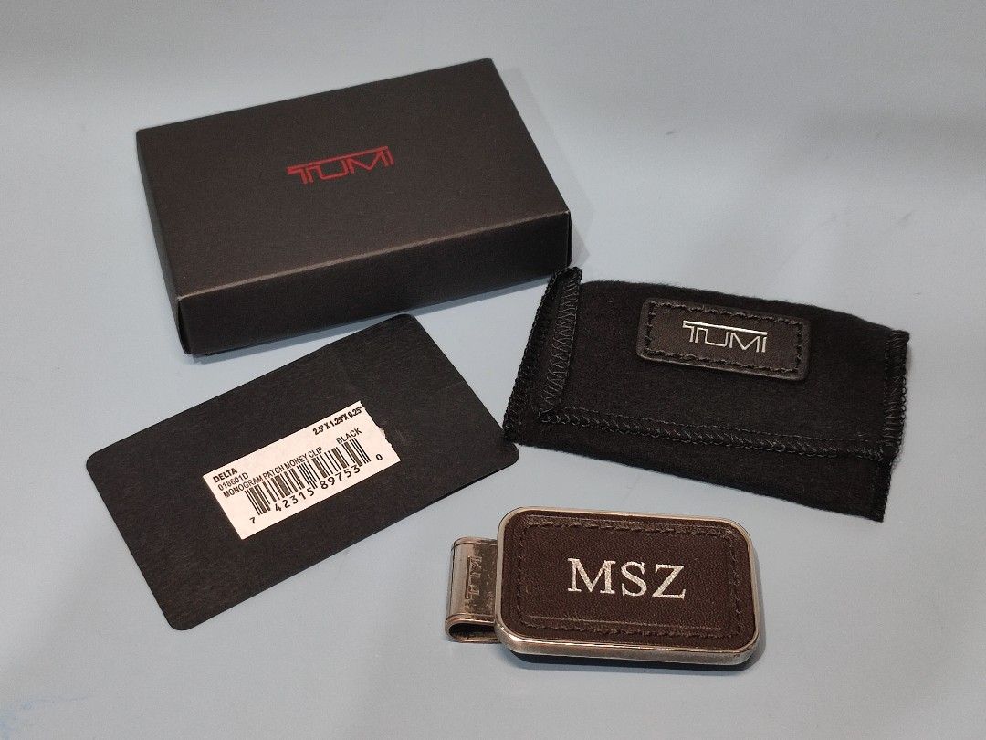Tumi monogram patch 2025