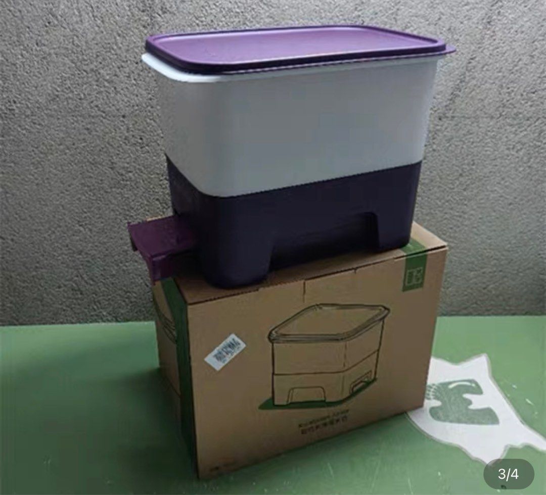 Tupperware 5kg small rice smart, Furniture & Home Living, Kitchenware