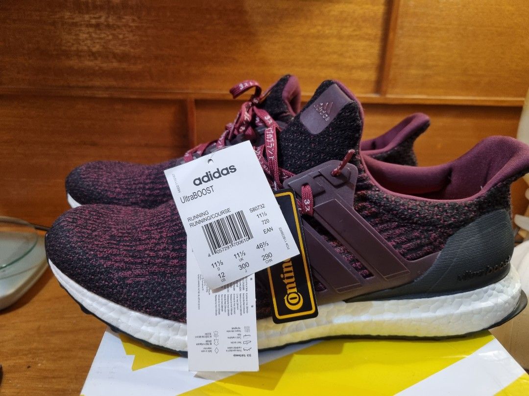 Ultra boost 2024 burgundy v3
