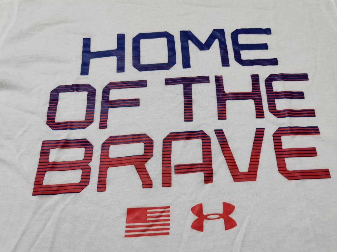 Home of the brave under armour shirt hot sale