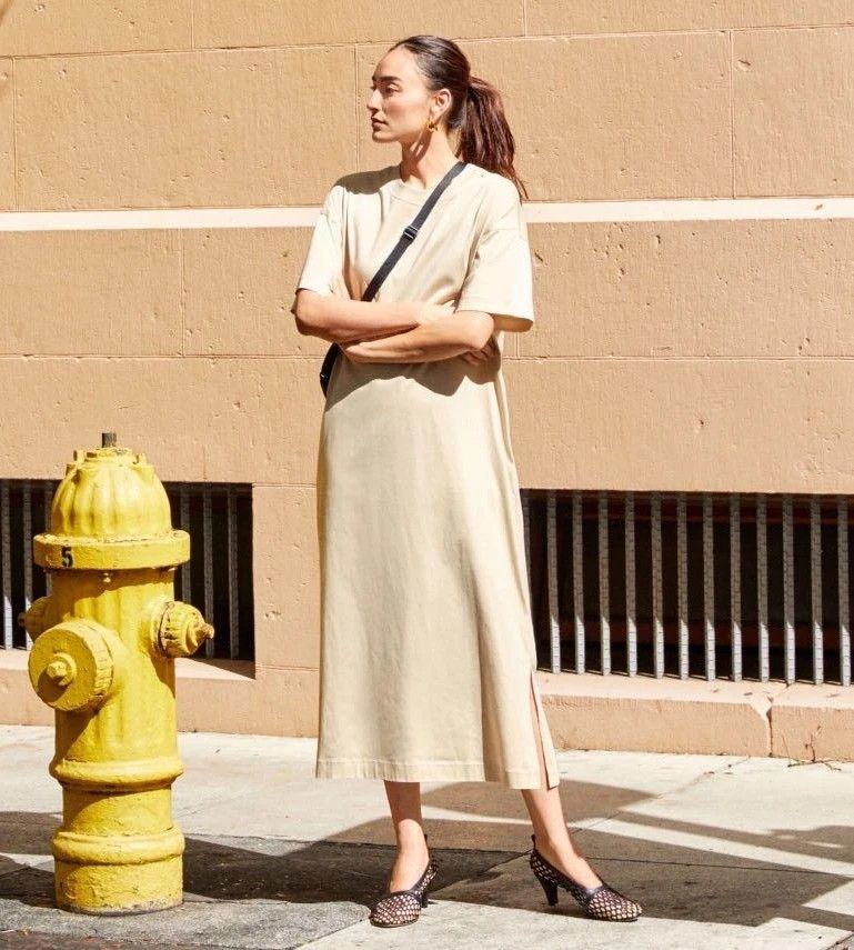 Uniqlo Mercerized Cotton Dress Women s Fashion Dresses Sets