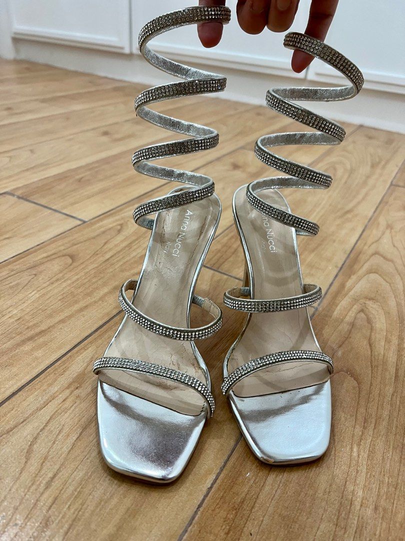 sparkly stilettos