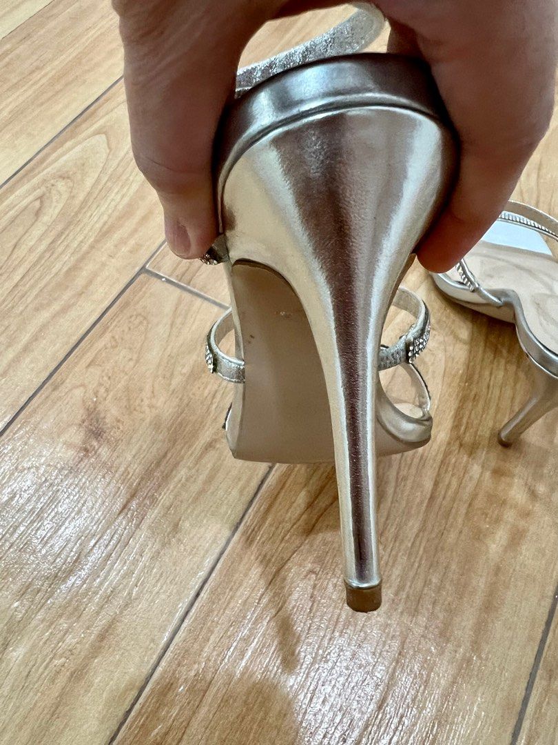 sparkly stilettos