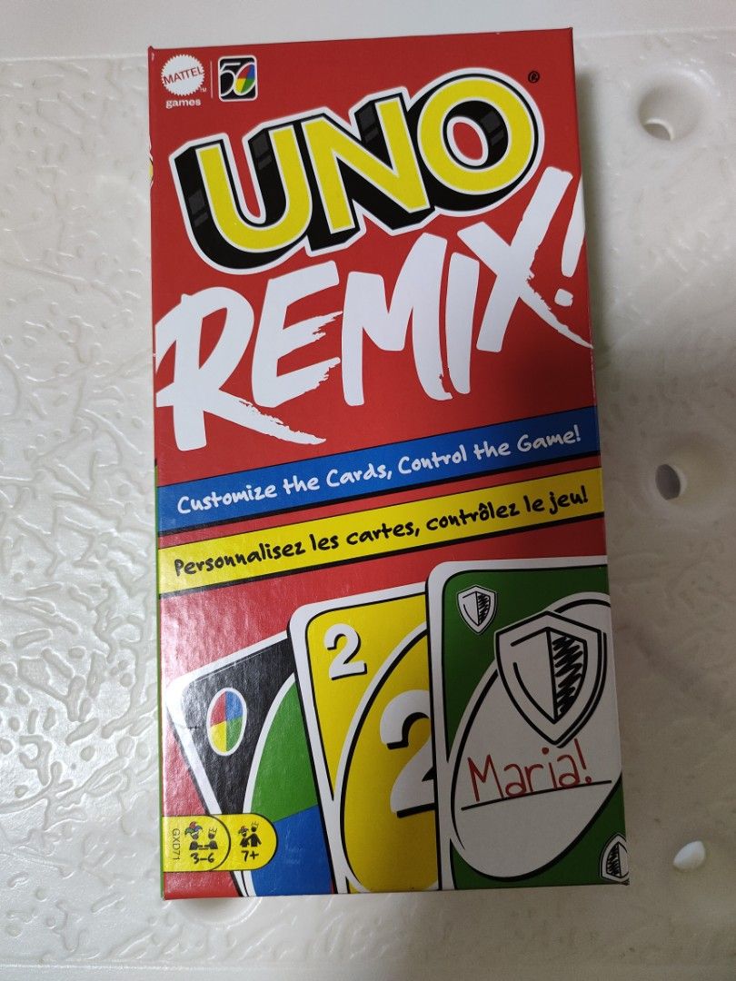 UNO Remix, Hobbies & Toys, Toys & Games on Carousell