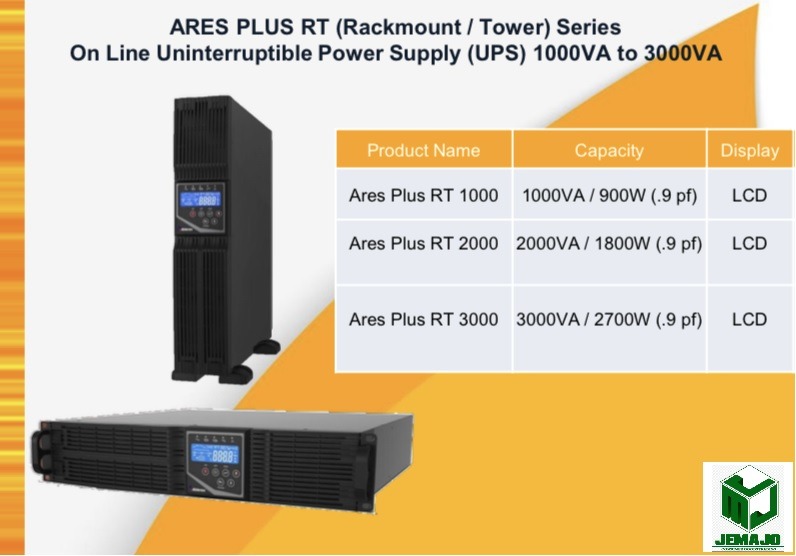 UPS - RACKTOWER 1KVA, 2KVA, 3KVA, 6KVA & 10KVA ONLINE DOUBLE CONVERSION ...
