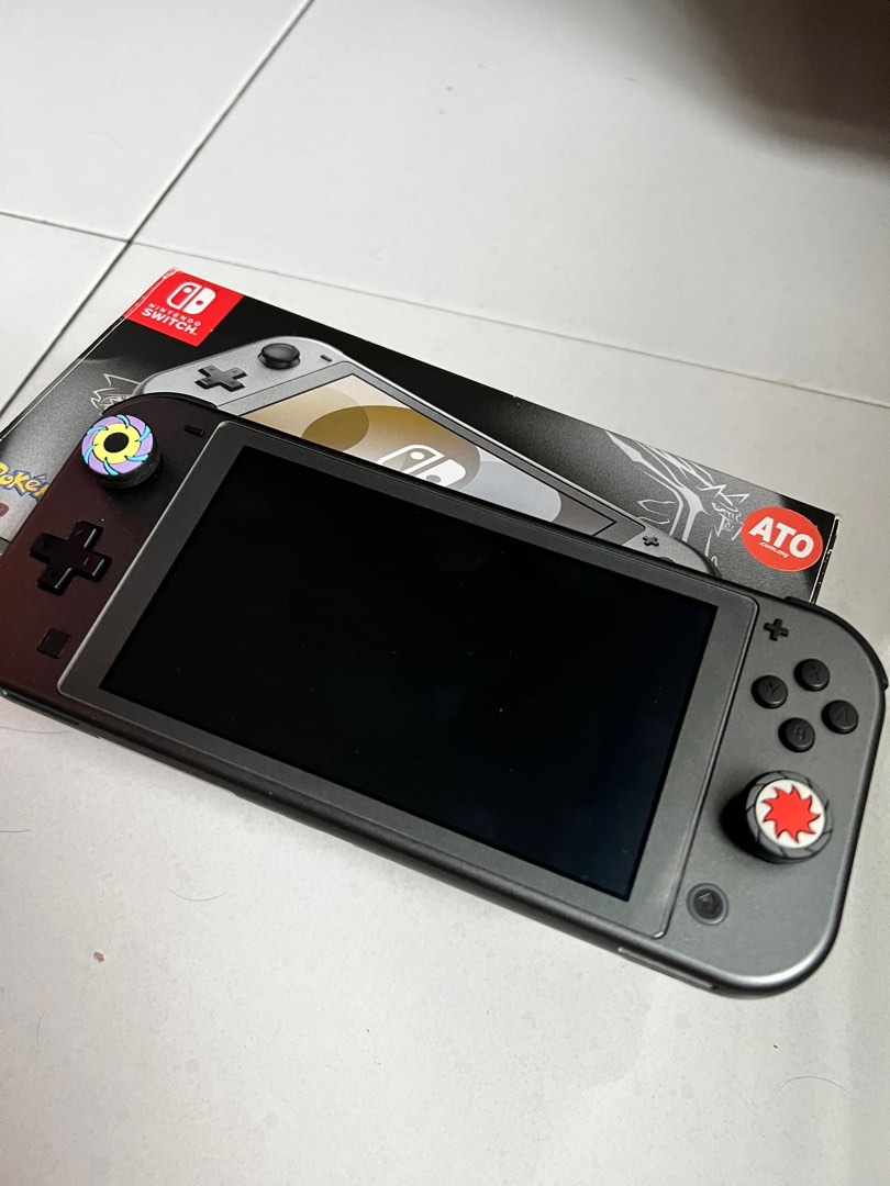 Used Nintendo Switch Lite Dialga & Palkia Limited, Video Gaming, Video