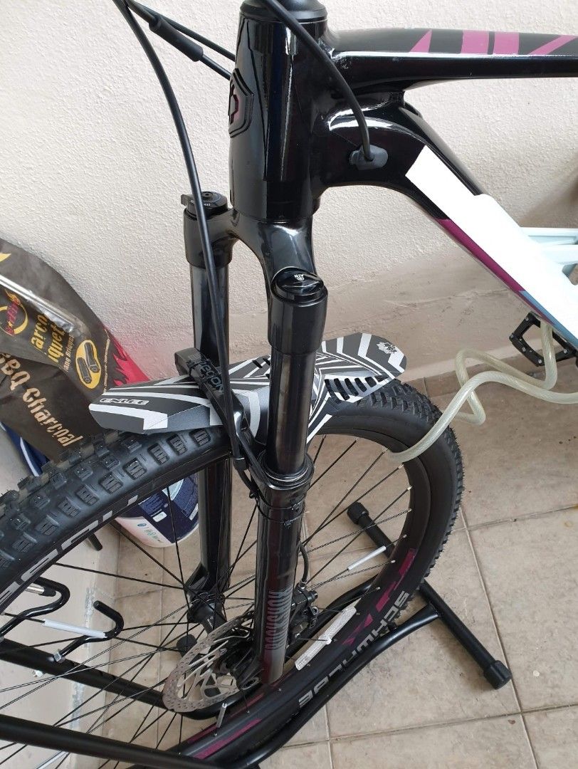 120mm fork sales on 100mm frame