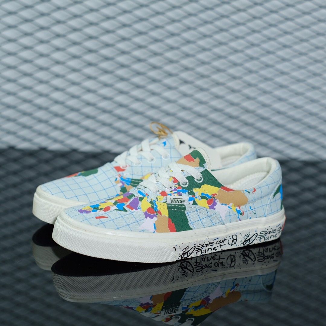 Vans Era Save Our Planet Kids Fesyen Pria Sepatu Sneakers di