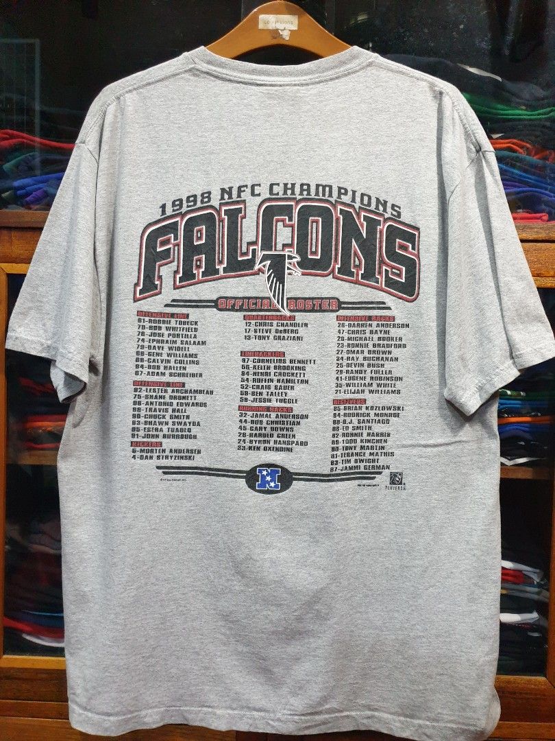 Vintage 1990s Atlanta Falcons T-Shirt 1999 LEE Extra Small