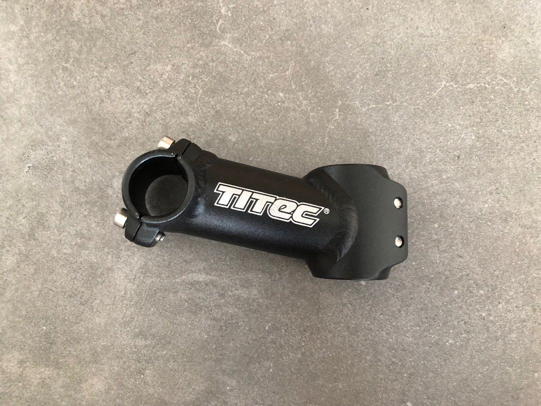 Potence VTT Titec - 120 Mm, 25,4 Mm, Noire - Sans Filetage - Occasion