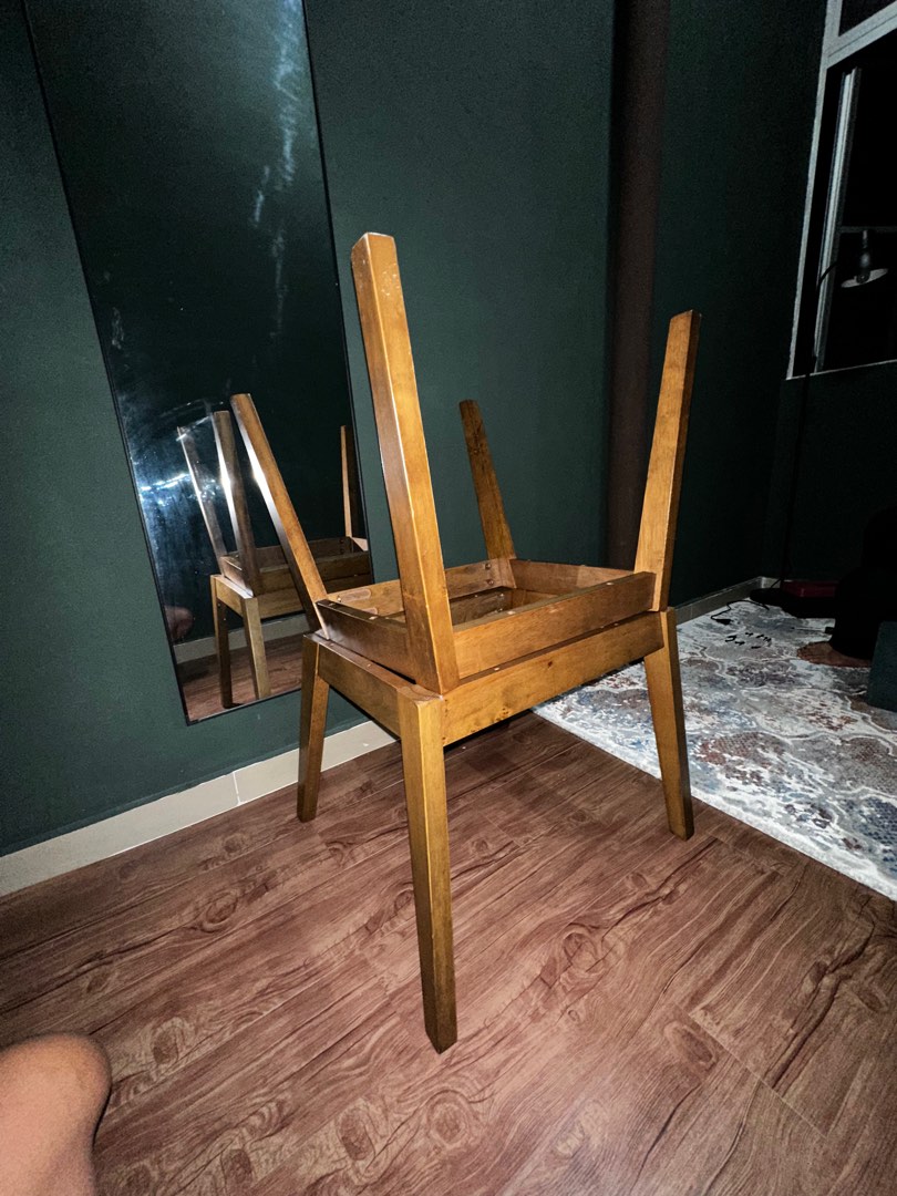 wooden Chairs legs, Furniture & Home Living, Furniture, Chairs on Carousell