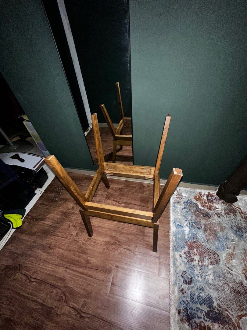 wooden Chairs legs, Furniture & Home Living, Furniture, Chairs on Carousell