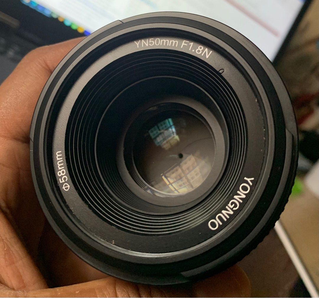 Obiettivo Yongnuo YN50mm F1.8 Per Nikon DSLR - Grandangolo Per Ritratti E Low Light - Foto 4
