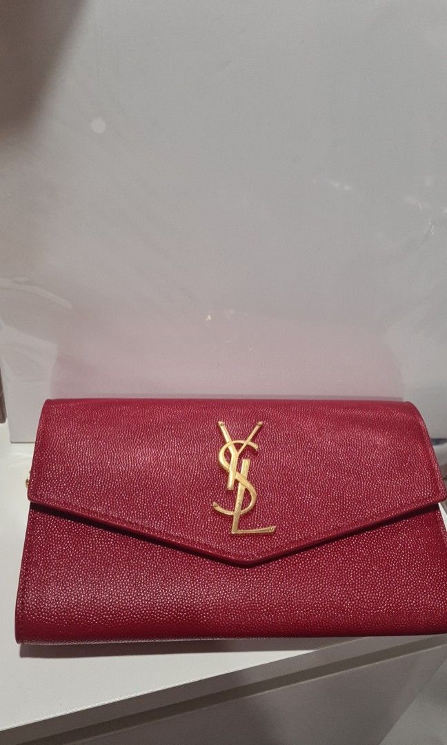 YSL Uptown chain wallet Luxury Bags Wallets on Carousell